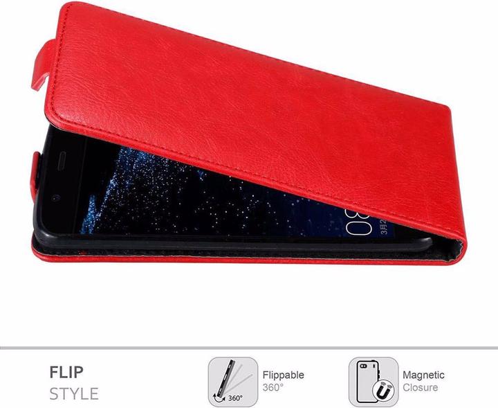 Actual product image Cadorabo Flip like Invisible Cover (Huawei P10 Lite)