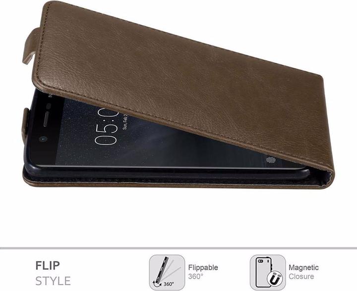 Actual product image Cadorabo Flip like Invisible Cover (OnePlus 5)
