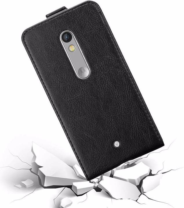 Actual product image Cadorabo Flip like Invisible Cover (Motorola Moto X Play)