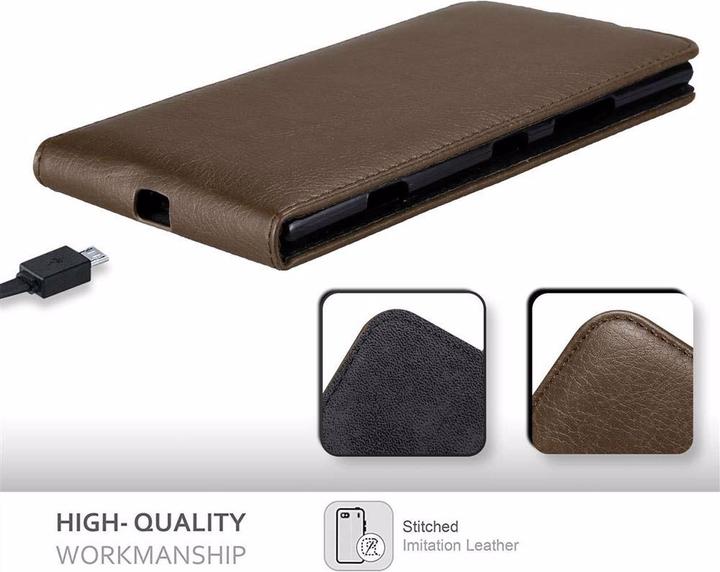 Produktbild Cadorabo Flip wie Invisible Cover (Nokia Lumia 1520)