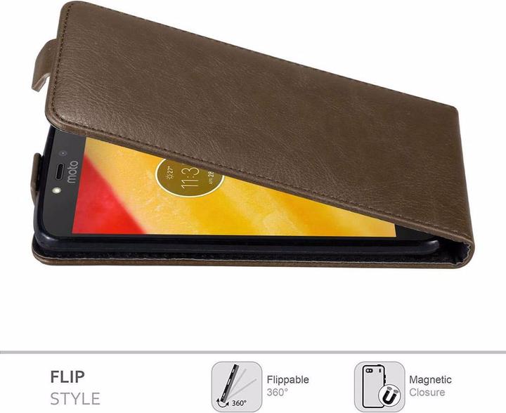 Produktbild Cadorabo Flip wie Invisible Cover (Motorola Moto C Plus)