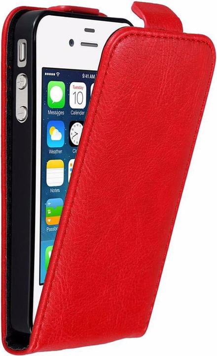 Actual product image Cadorabo Flip like Invisible Cover (Apple iPhone 4, G4s)