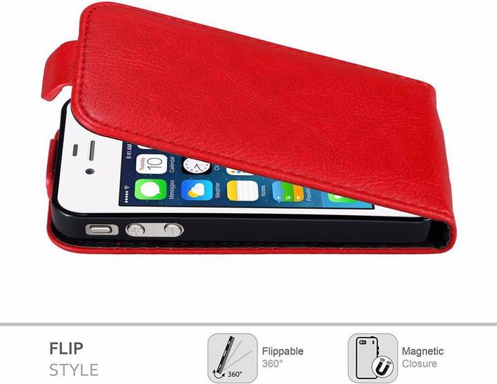 Actual product image Cadorabo Flip like Invisible Cover (Apple iPhone 4, G4s)