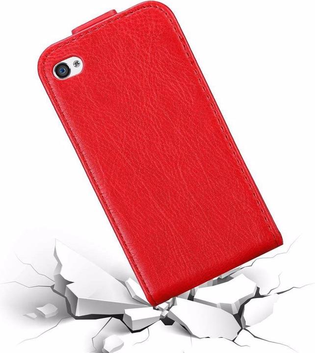 Actual product image Cadorabo Flip like Invisible Cover (Apple iPhone 4, G4s)