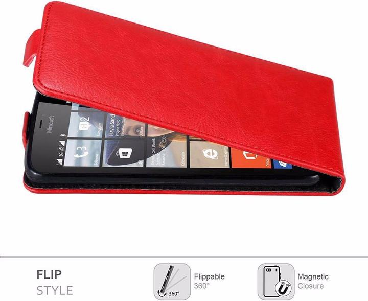 Actual product image Cadorabo Flip like Invisible Cover (Microsoft Lumia 640)