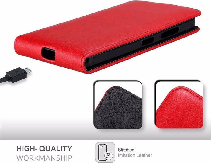 Actual product image Cadorabo Flip like Invisible Cover (Microsoft Lumia 640)