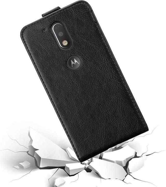 Actual product image Cadorabo Flip like Invisible Cover (Motorola Moto G4 Plus, Motorola Moto G4)