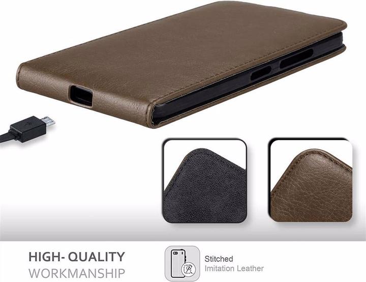 Produktbild Cadorabo Flip wie Invisible Cover (Microsoft Lumia 640 XL)