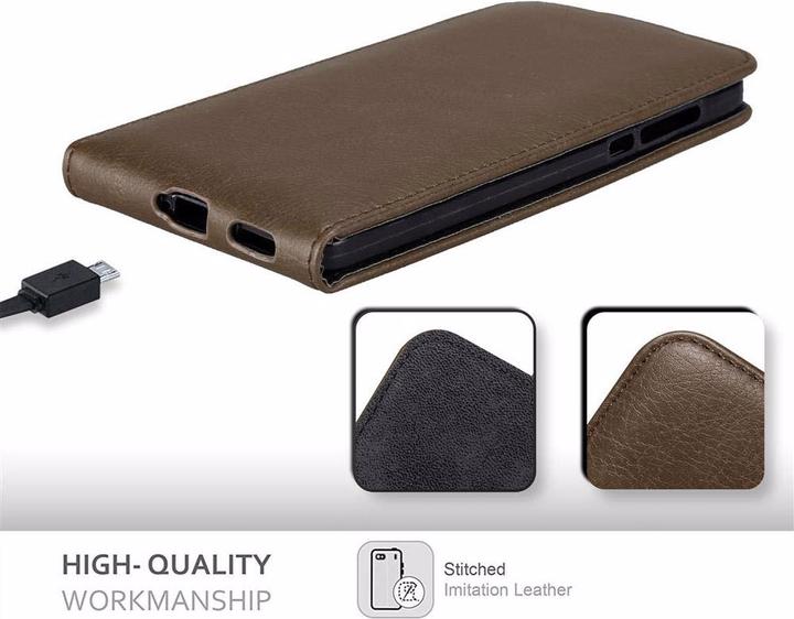 Productafbeelding Cadorabo Flip als onzichtbaar deksel (Nokia 6)