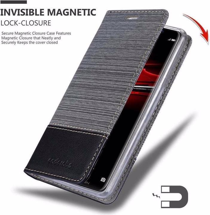 Actual product image Cadorabo Book Jeans Optics Cover (Huawei Mate RS Porsche Design)