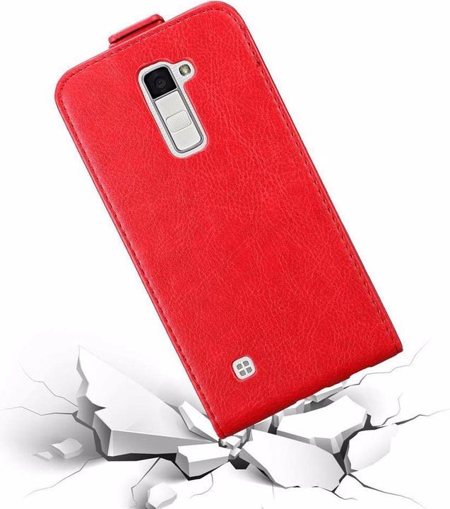 Actual product image Cadorabo Flip like Invisible Cover (LG K10)