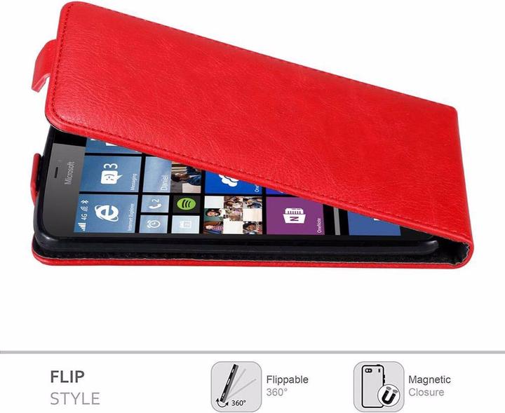 Produktbild Cadorabo Flip wie Invisible Cover (Microsoft Lumia 640 XL)