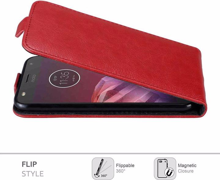 Productafbeelding Cadorabo Flip als onzichtbaar deksel (Motorola Moto Z2 Play)
