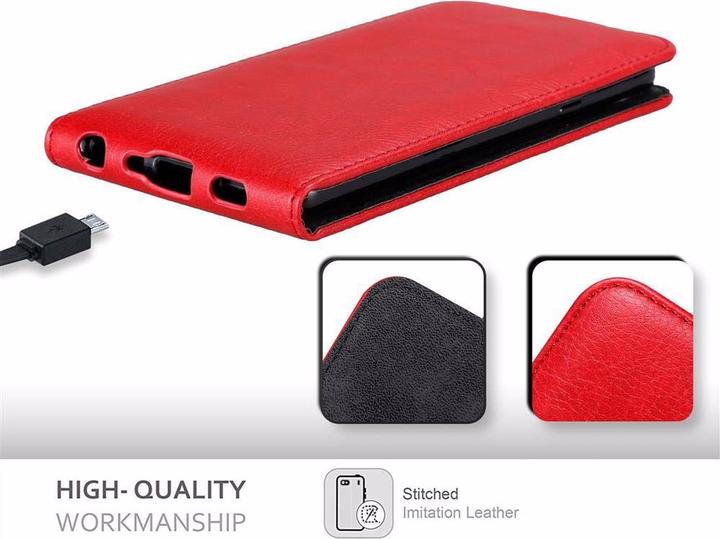 Actual product image Cadorabo Flip like Invisible Cover (G7 ThinQ, OnePlus X, LG G7 Fit)