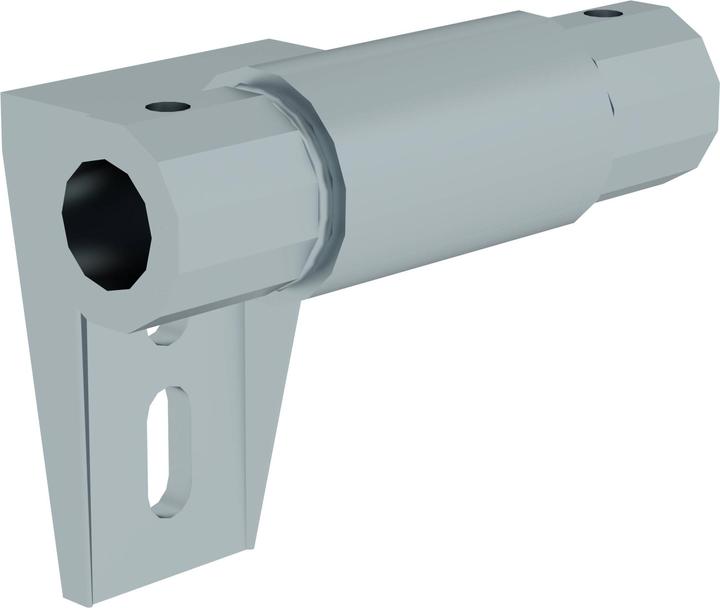 Actual product image Munk Bracket for shelf ladder rail system Intermediate bracket with holes (Shelf ladder, 100 cm)