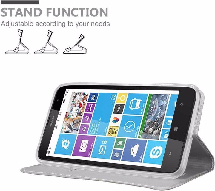 Produktbild Cadorabo Book Classy Style Cover (Nokia Lumia 1320)