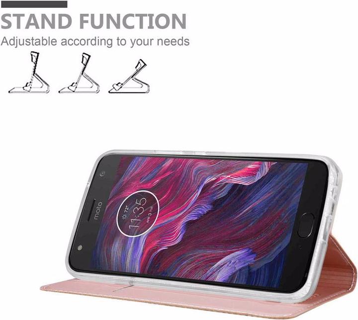 Image du produit Cadorabo Book Classy Style Cover (Motorola Moto X4)