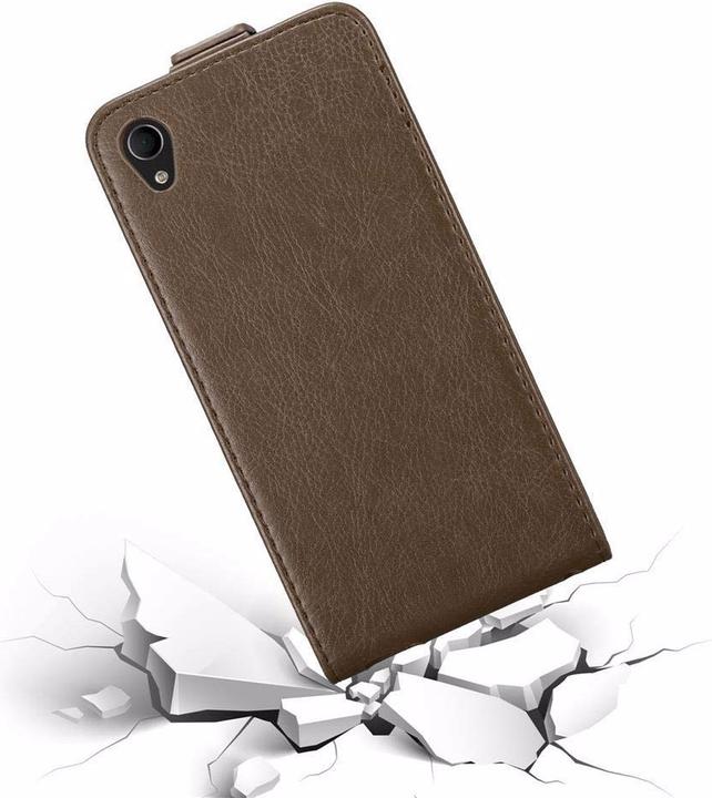 Productafbeelding Cadorabo Flip als onzichtbaar deksel (Xperia M4 Aqua)
