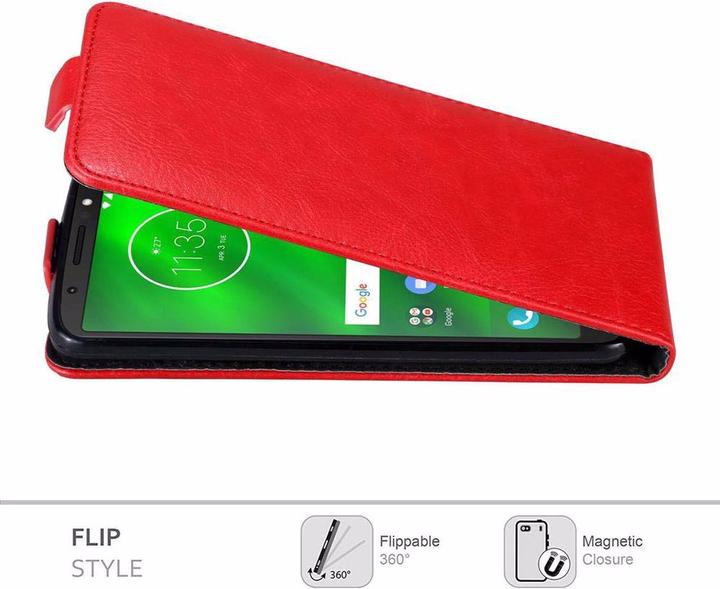 Actual product image Cadorabo Flip like Invisible Cover (Motorola Moto G6)
