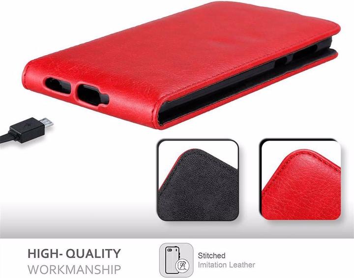 Actual product image Cadorabo Flip like Invisible Cover (Motorola Moto G6)