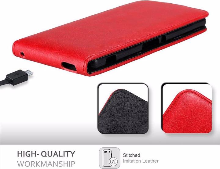 Actual product image Cadorabo Flip like Invisible Cover (Sony Xperia M4 Aqua)