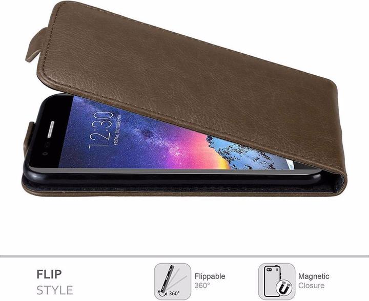 Actual product image Cadorabo Flip like Invisible Cover (LG K8 2017)