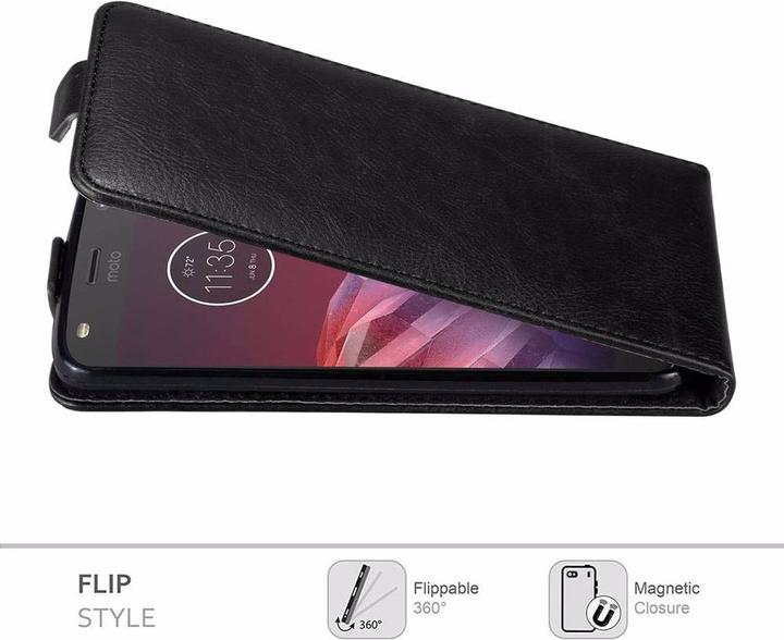 Actual product image Cadorabo Flip like Invisible Cover (Motorola Moto Z2)