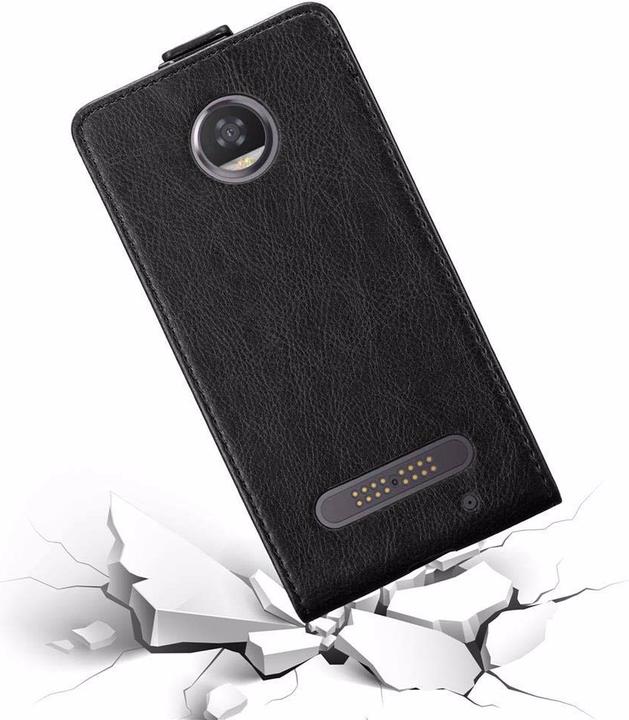 Actual product image Cadorabo Flip like Invisible Cover (Motorola Moto Z2)