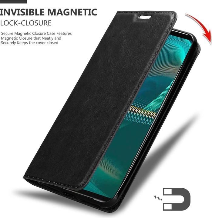 Actual product image Cadorabo Book Invis. Magnet sleeve (Sony Xperia 5 III)