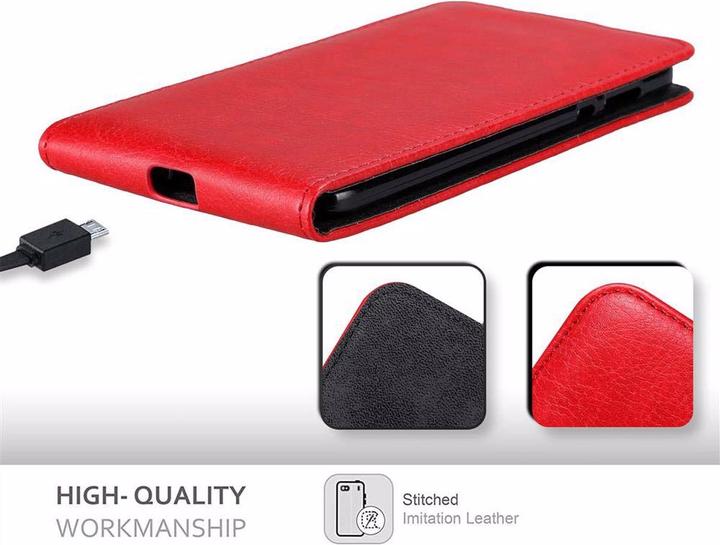 Actual product image Cadorabo Flip like Invisible Cover (Motorola Moto Z2)