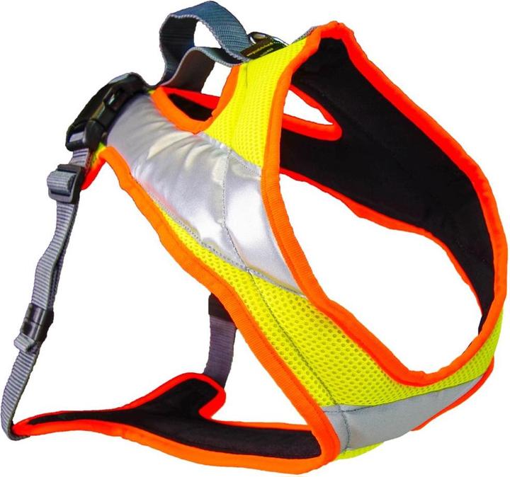 Actual product image Grossenbacher Chest harness Fun Run Reflective with LED S (S, Dog, Walks, Work, Dog sport)