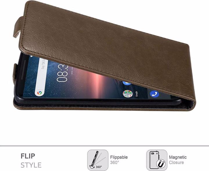 Productafbeelding Cadorabo Flip als onzichtbaar deksel (Nokia 8 Sirocco)