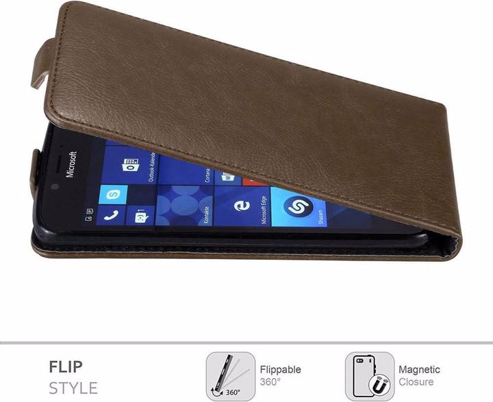 Actual product image Cadorabo Flip like Invisible Cover (Microsoft Lumia 950)