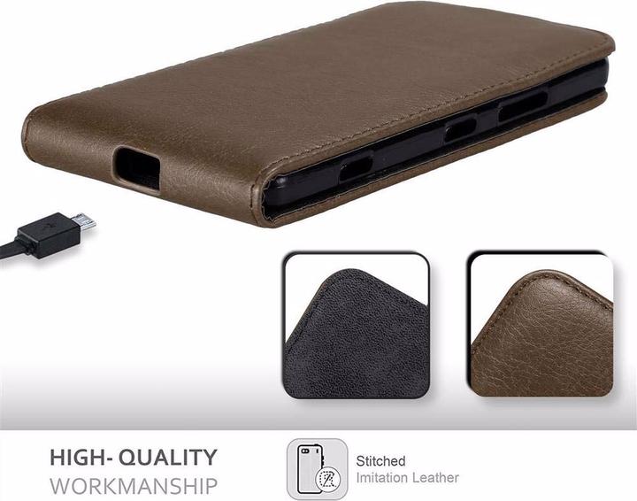 Actual product image Cadorabo Flip like Invisible Cover (Microsoft Lumia 950)