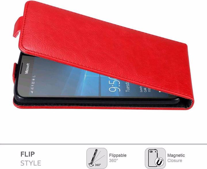 Actual product image Cadorabo Flip like Invisible Cover (Microsoft Lumia 950 XL)