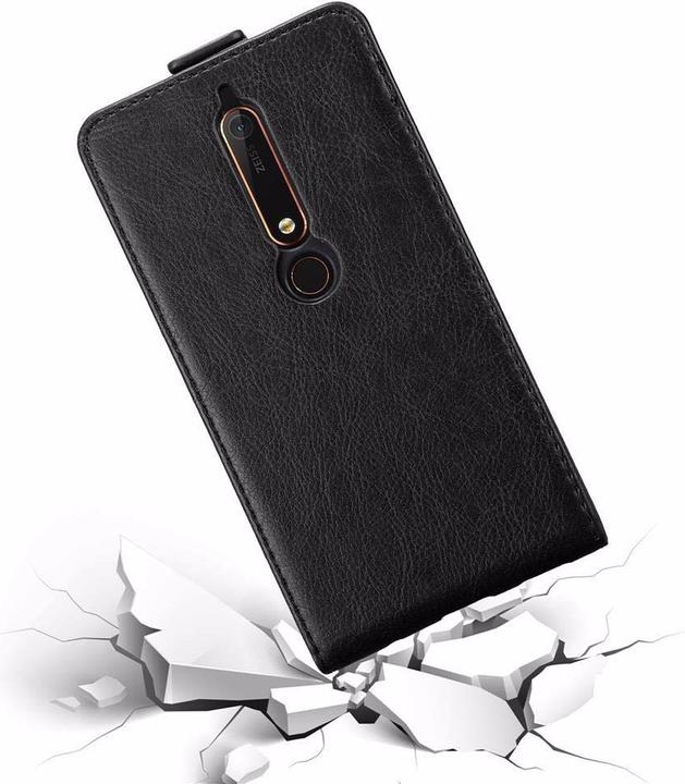 Actual product image Cadorabo Flip like Invisible Cover (Nokia 6.1)