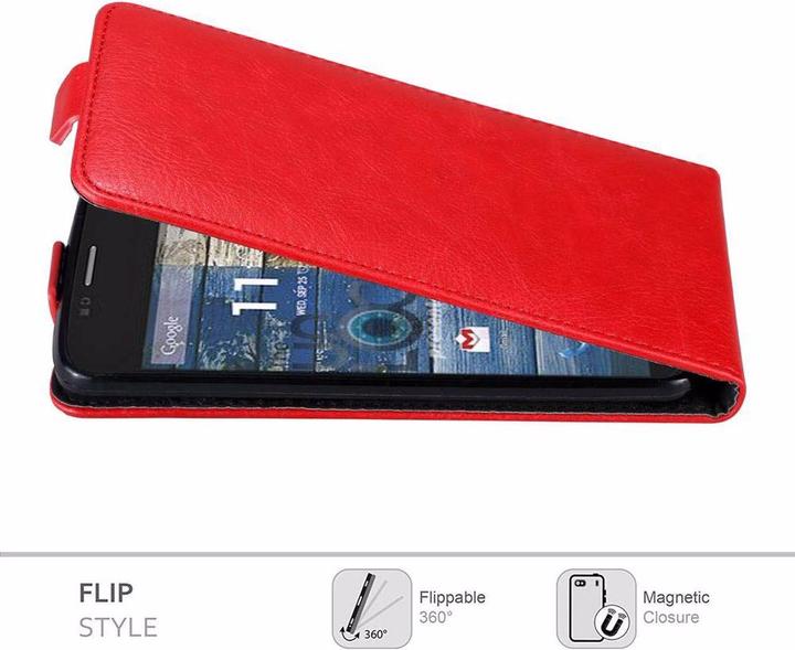 Actual product image Cadorabo Flip like Invisible Cover (Motorola Moto G2 (2nd Gen))