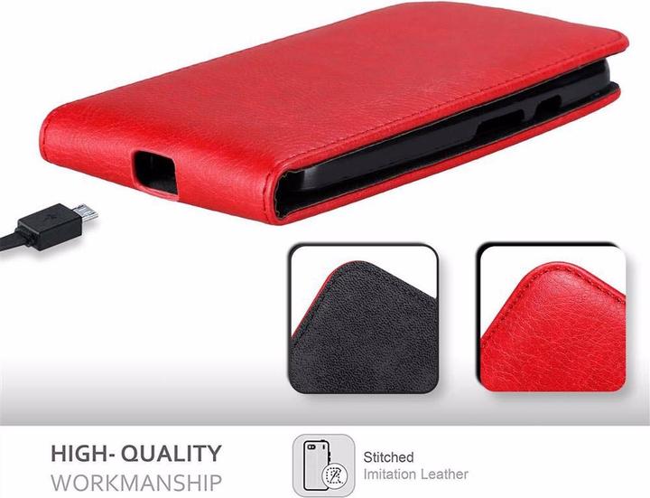 Actual product image Cadorabo Flip like Invisible Cover (Motorola Moto G2 (2nd Gen))