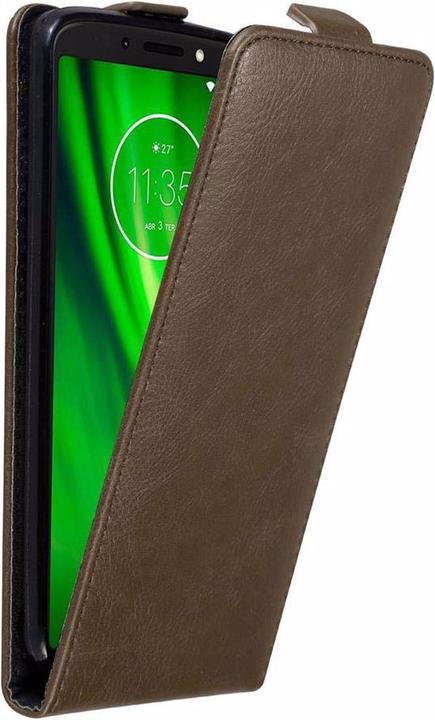 Actual product image Cadorabo Flip like Invisible Cover (Motorola Moto G6 Play, Motorola Moto E5)