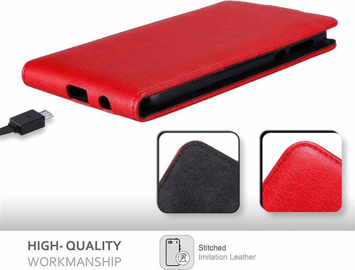Actual product image Cadorabo Flip like Invisible Cover (Motorola Moto Z Play)
