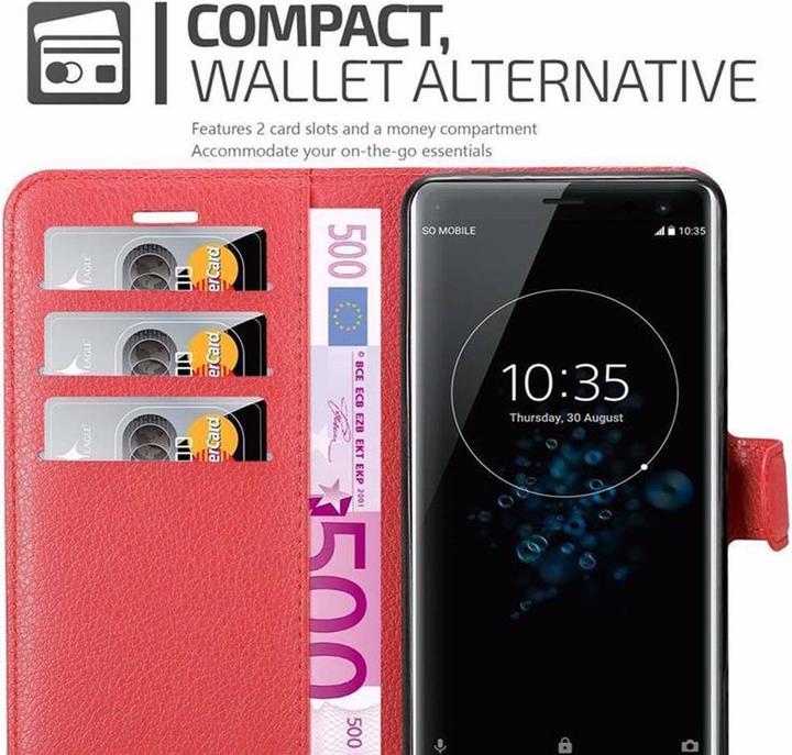 Produktbild Cadorabo Book mit Standfunktion Cover (Sony Xperia XZ3)