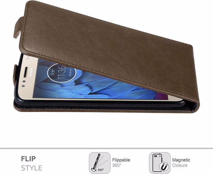 Produktbild Cadorabo Flip wie Invisible Cover (Motorola Moto G5S)