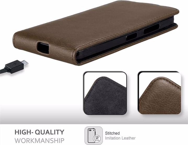 Actual product image Cadorabo Flip like Invisible Cover (Microsoft Lumia 640)