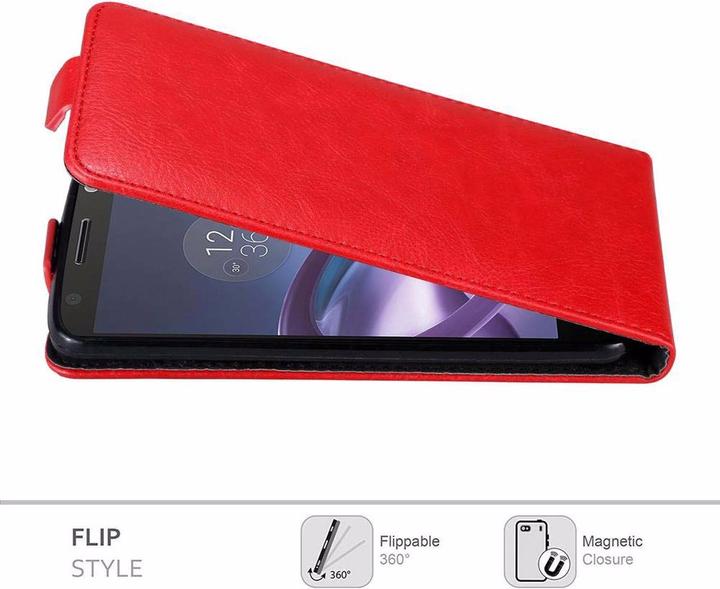 Actual product image Cadorabo Flip like Invisible Cover (Motorola Moto Z)