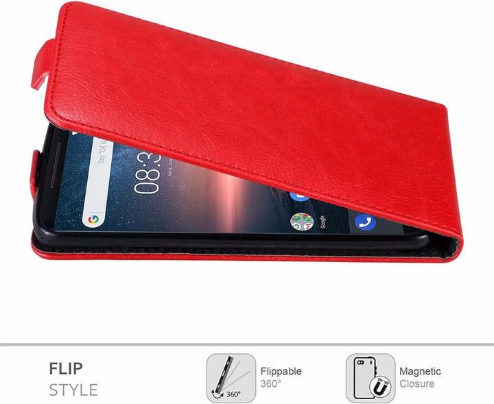 Actual product image Cadorabo Flip like Invisible Cover (Nokia 8 Sirocco)