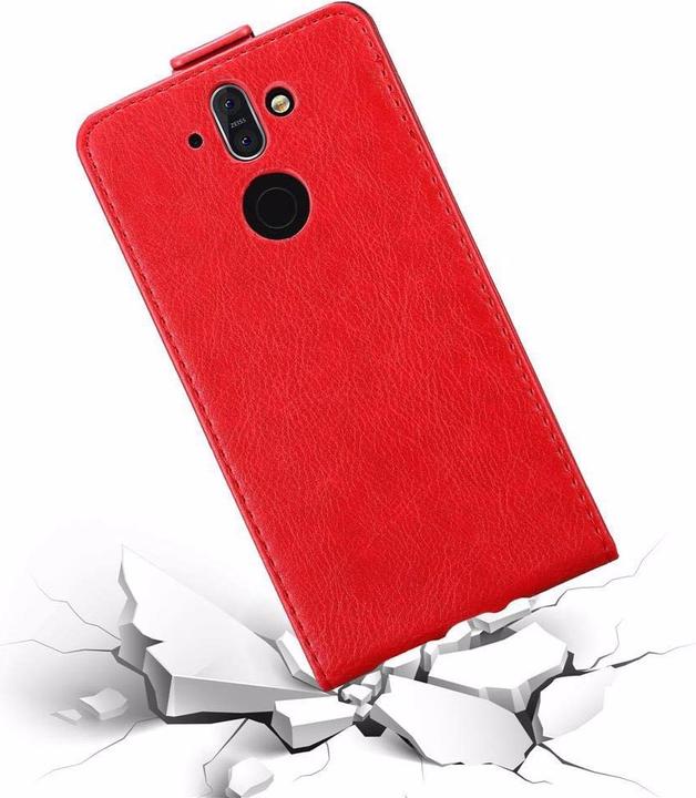Actual product image Cadorabo Flip like Invisible Cover (Nokia 8 Sirocco)