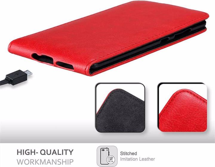 Actual product image Cadorabo Flip like Invisible Cover (Nokia 8 Sirocco)