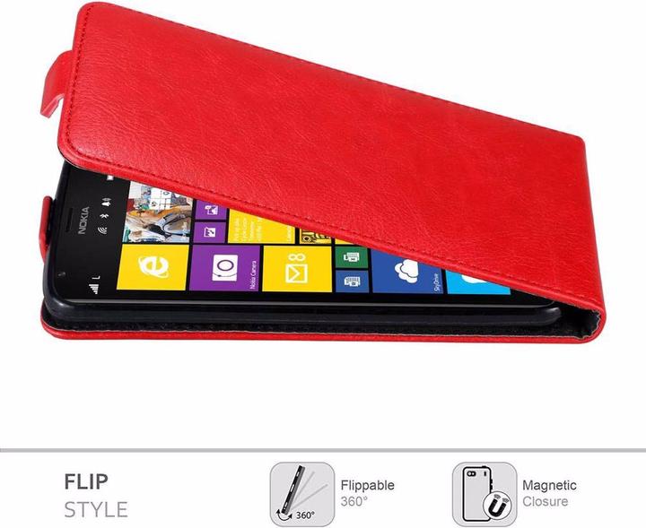 Actual product image Cadorabo Flip like Invisible Cover (Nokia Lumia 1520)