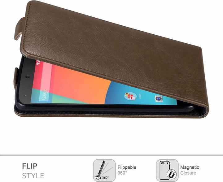 Produktbild Cadorabo Flip wie Invisible Cover (LG Nexus 5)