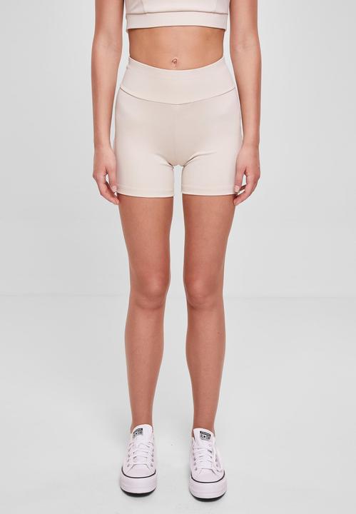 Actual product image Urban Classics Ladies Recycled High Waist Cycle Hot Pants (XXL)